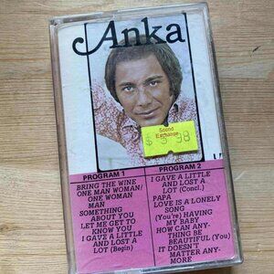 Paul Anka – Anka Cassette Tape VG+ C12